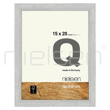 Quadrum_20 15 x 20 cm - stříbrná