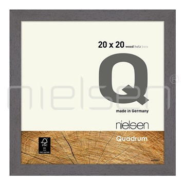 Quadrum_20 20 x 20 cm - šedá