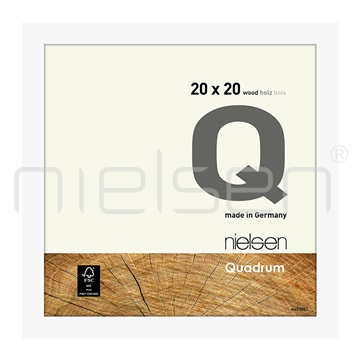 Quadrum_20 20 x 20 cm - krycí bílá