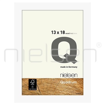Quadrum_20 13 x 18 cm - krycí bílá