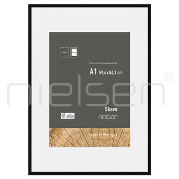 Skava 59,4 x 84,1 cm - černá, pasparta 42x59,4 cm
