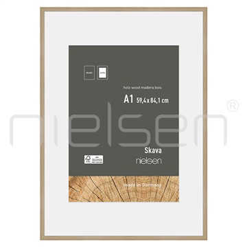 Skava 59,4 x 84,1 cm - dub natur, pasparta 42x59,4