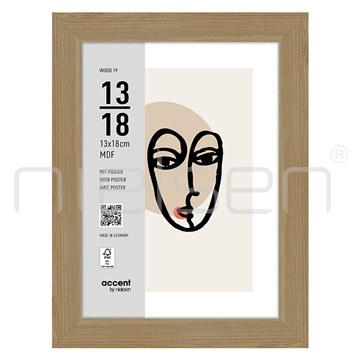 Wood_19 13 x 18 cm - dub