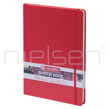 Artcreation sketchbook A4 červená