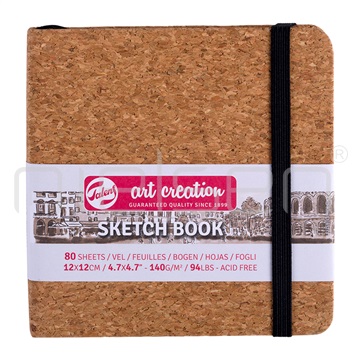 Artcreation sketchbook 12x12 cm Cork