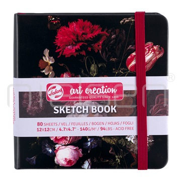 Artcreation sketchbook 12x12 cm Flowers