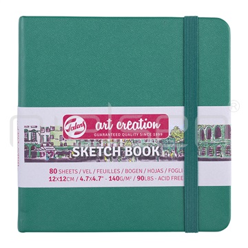 Artcreation sketchbook 12x12 cm Forest Green