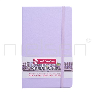 Artcreation sketchbook 13x21 cm Pastel Violet
