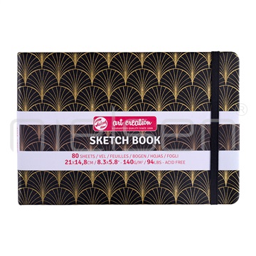 Artcreation sketchbook 21x14,8 cm Art Deco