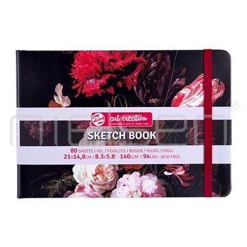 Artcreation sketchbook 21x14,8 cm Flowers