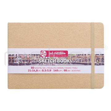 Artcreation sketchbook 21x14,8 cm Kraft