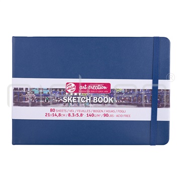 Artcreation sketchbook 21x14,8 cm Navy Blue