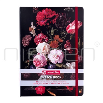 Artcreation sketchbook A4 Flowers