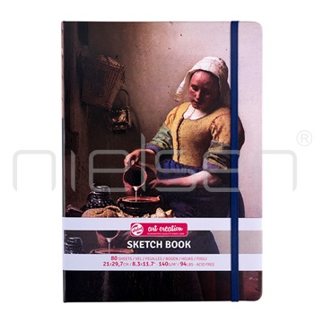 Artcreation sketchbook A4 The Milkmaid