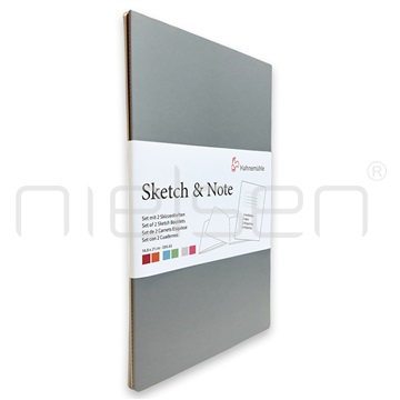 blok Sketch&Note A5, grey/pink 2ks