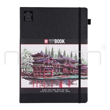 kniha Sakura Creme sketchbook 21 x 29,7 cm