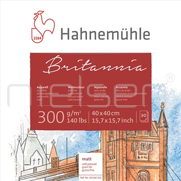 blok Britannia aquarell 40x40 cm, cold pressed
