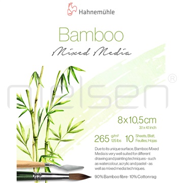 Mini blok Bamboo mix-media 8 x 10,5 cm