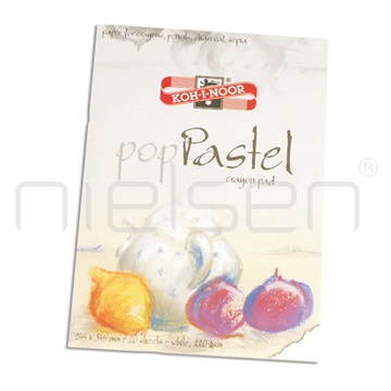 blok Koh-i-noor popPastel 24,5 x 34,5 cm bílý
