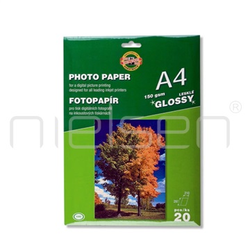 Koh-i-noor fotopapír lesk A4 150 g/m2