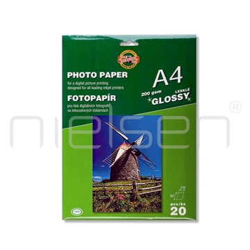 Koh-i-noor fotopapír lesk A4 200 g/m2