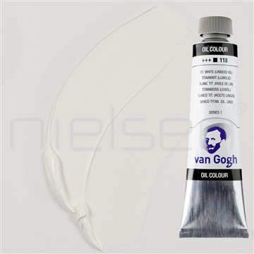 van GOGH oil 40 ml - Titanium white (lněný olej)