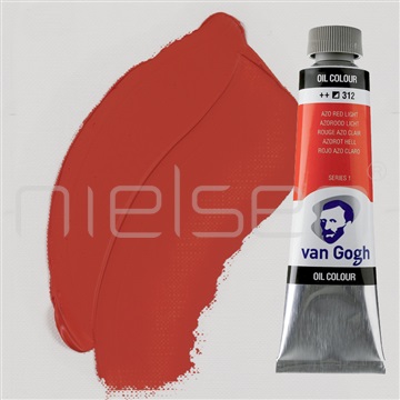 van GOGH oil 40 ml - Azo red light