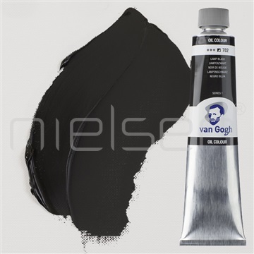 oil van GOGH 200 ml - lamp black