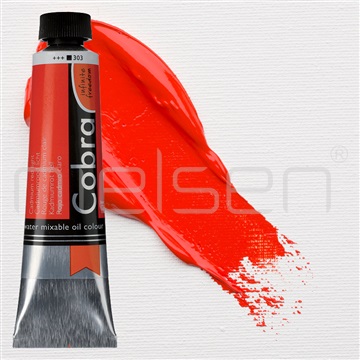 Cobra Artist H2Oil 40 ml - cadmium red light