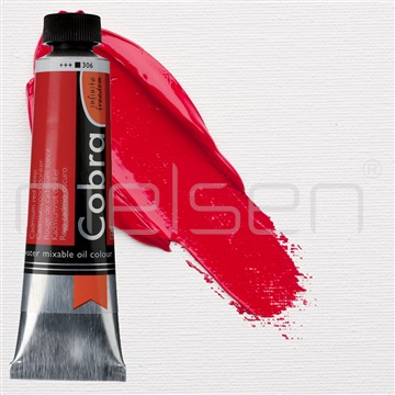 Cobra Artist H2Oil 40 ml - cadmium red deep