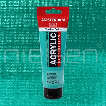 acryl Amsterdam 120 ml - Metallic Green