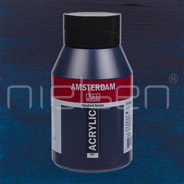acryl Amsterdam 1000 ml - Prussian blue