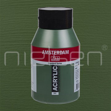 acryl Amsterdam 1000 ml - Olive green