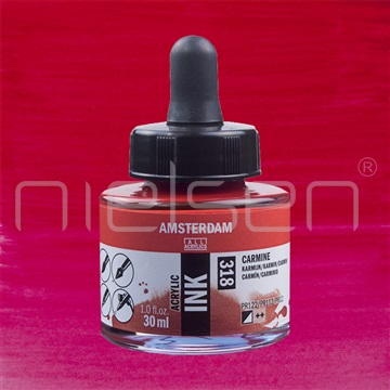 Acrylic-ink Amsterdam 30 ml - Carmine