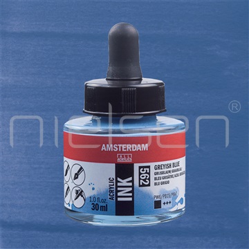Acrylic-ink Amsterdam 30 ml - Greyish blue