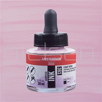 Acrylic-ink Amsterdam 30 ml - Light rose