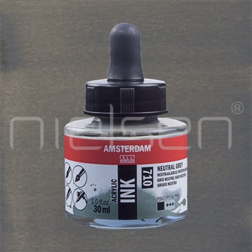 Acrylic-ink Amsterdam 30 ml - Neutral grey