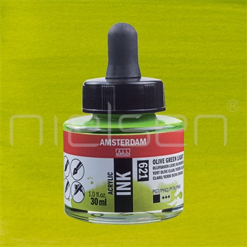 Acrylic-ink Amsterdam 30 ml - Olive green lt