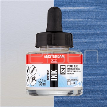 Acrylic-ink Amsterdam 30 ml - Pearl Blue