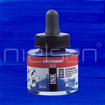 Acrylic-ink Amsterdam 30 ml - Ultramarine