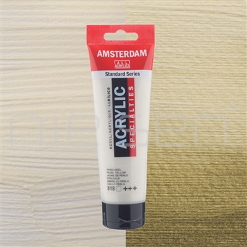 acryl Amsterdam 120 ml - Pearl yellow