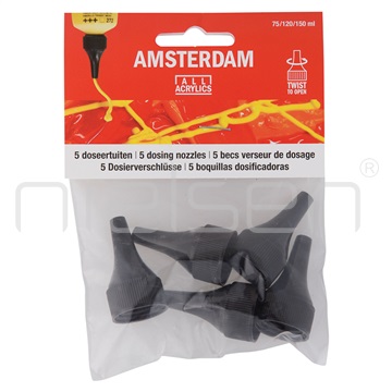 Amsterdam akryl plastové hubice 5 ks