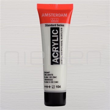 acryl Amsterdam 20 ml - Zinc white