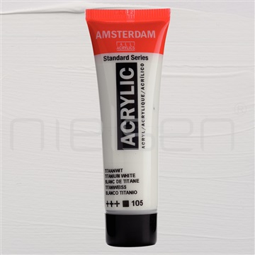 acryl Amsterdam 20 ml - Titanium white