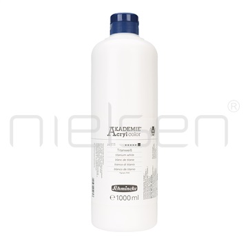acryl Akademie 1 l - titanium white