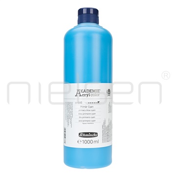 acryl Akademie 1 l - primary blue cyan