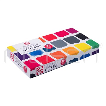Talens gouache set Extra Fine 10 x 20 ml