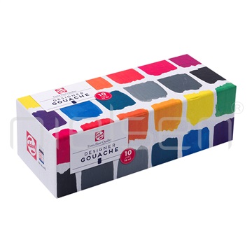 Talens gouache set Extra Fine 10 x 16 ml