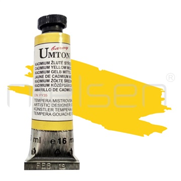 tempera UMTON 16 ml - Kadmium žluté střední