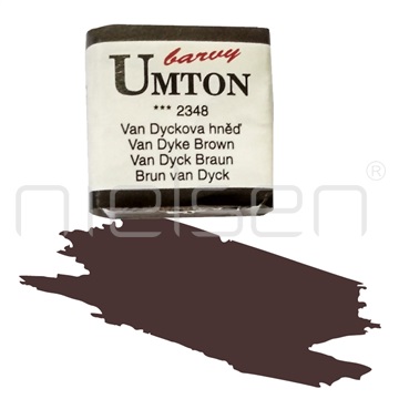 akvarel Umton [ ] 2,6 - Van Dyckova hněď